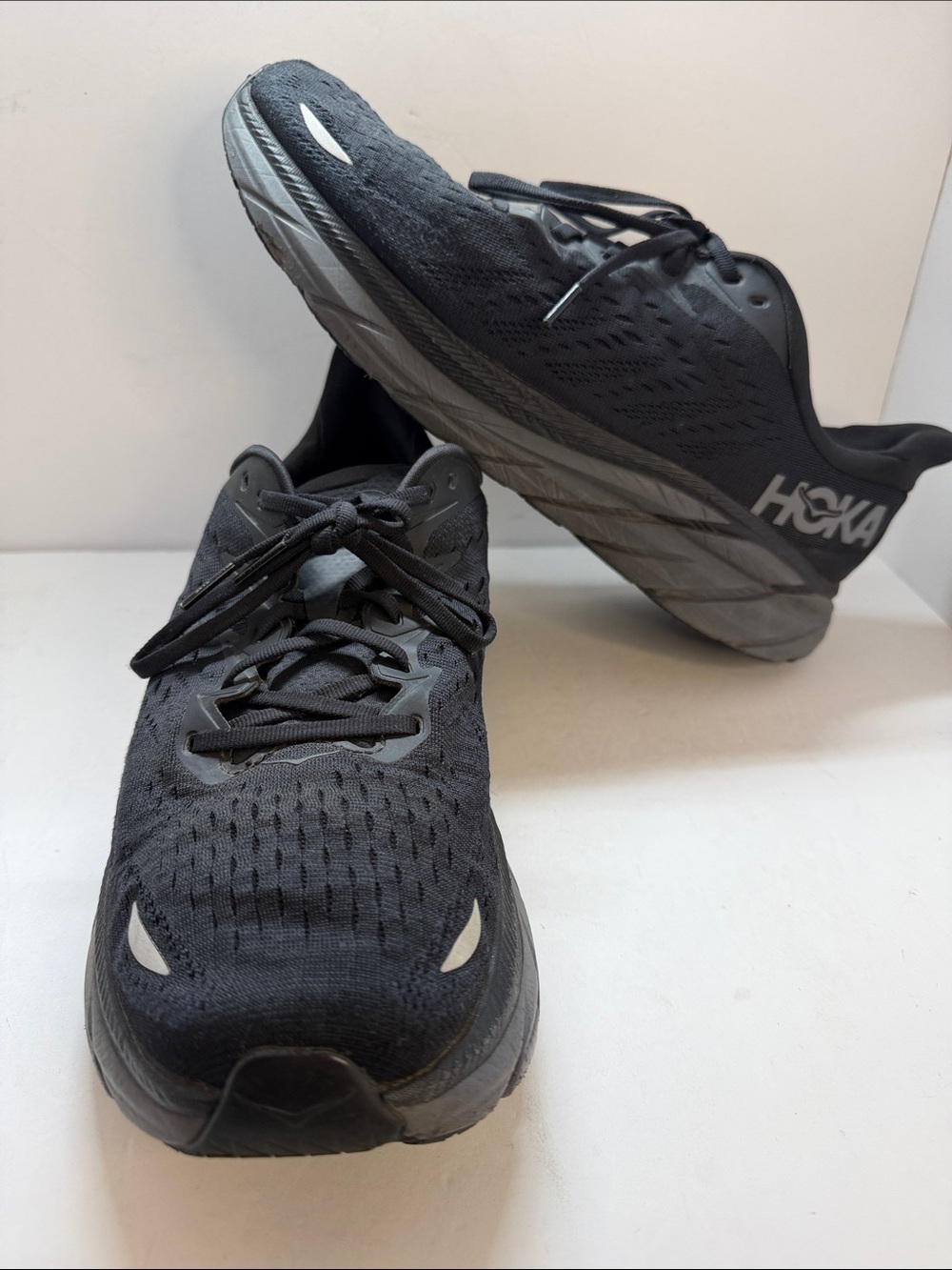 Hoka Men's Running Shoes - Black and Gray